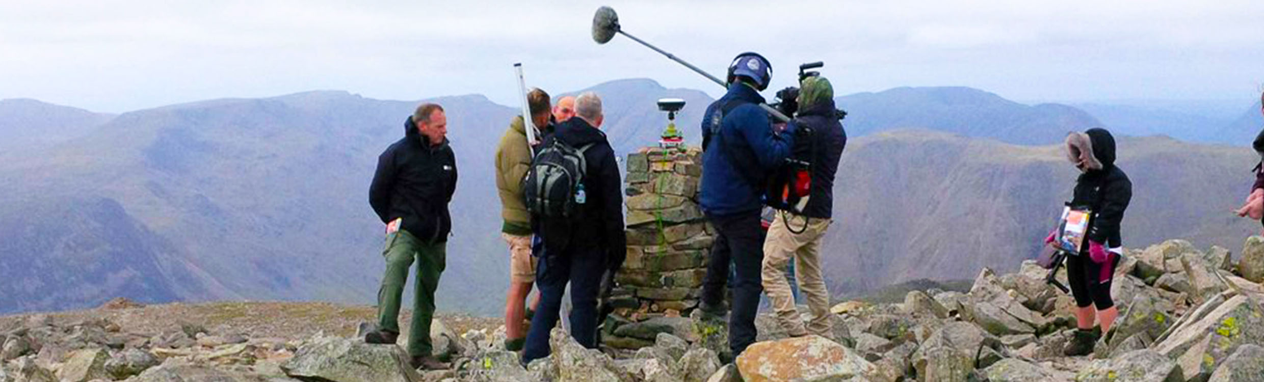 Measuring Englands highest peak